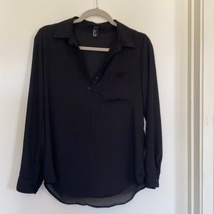 S / Black / Forever21 / Blouse